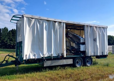 Delecroix Harvesting Trailer in USA